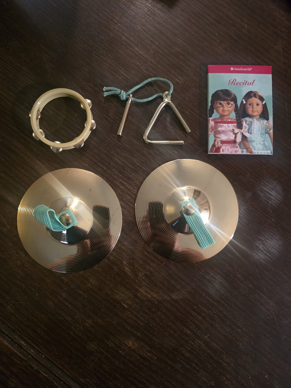 American Girl Molly Percussion Set 2007